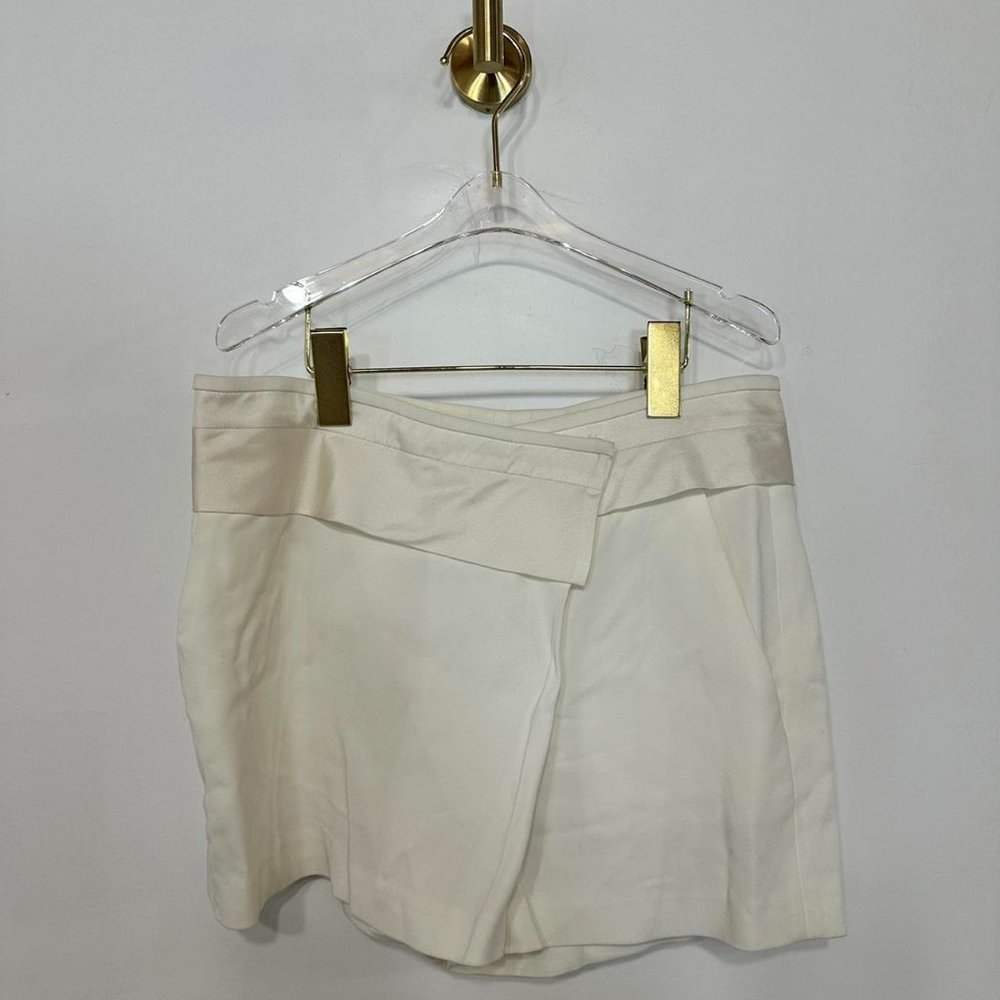 Alc White Shorts With Tuxedo